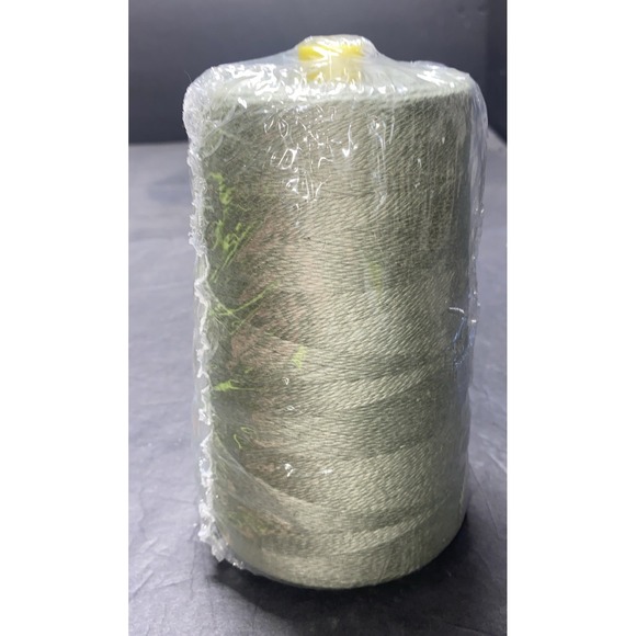 NC Carpet 100% Cotton Serging Thread TEX350, 1400yds 1280m Sage Green Durable #8 - Picture 1 of 4